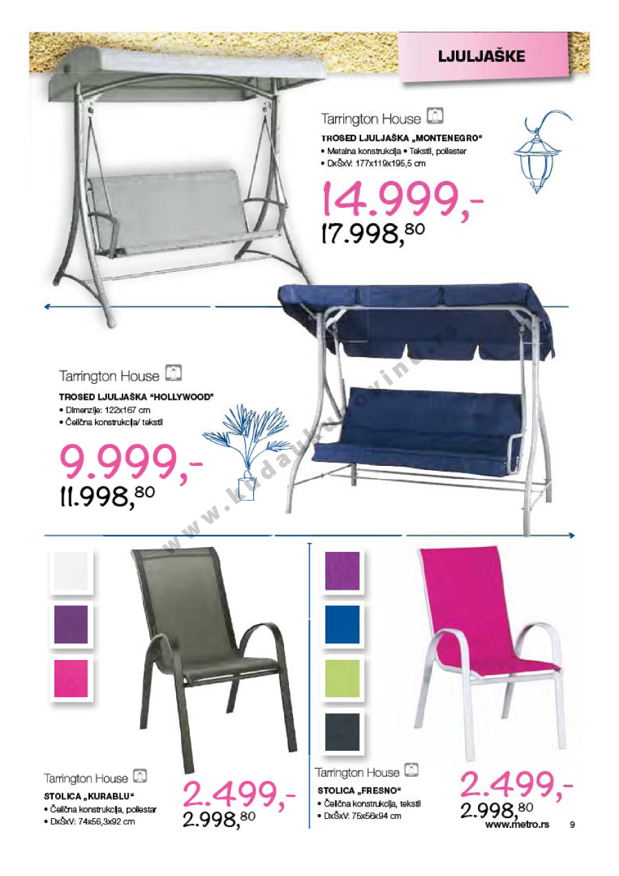 Katalog Akcija Baštenski Nameštaj