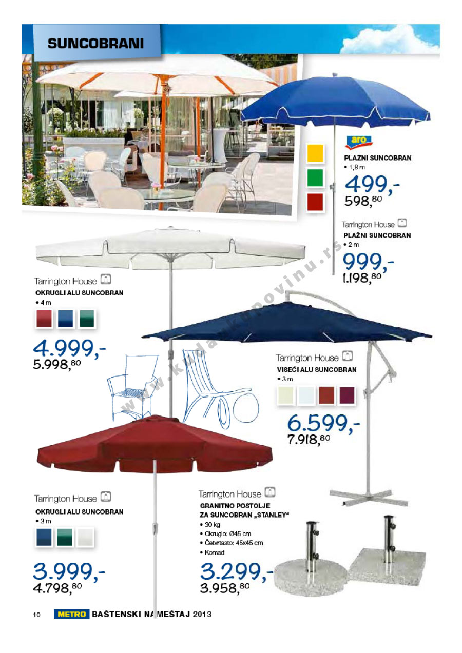 Katalog Akcija Baštenski Nameštaj