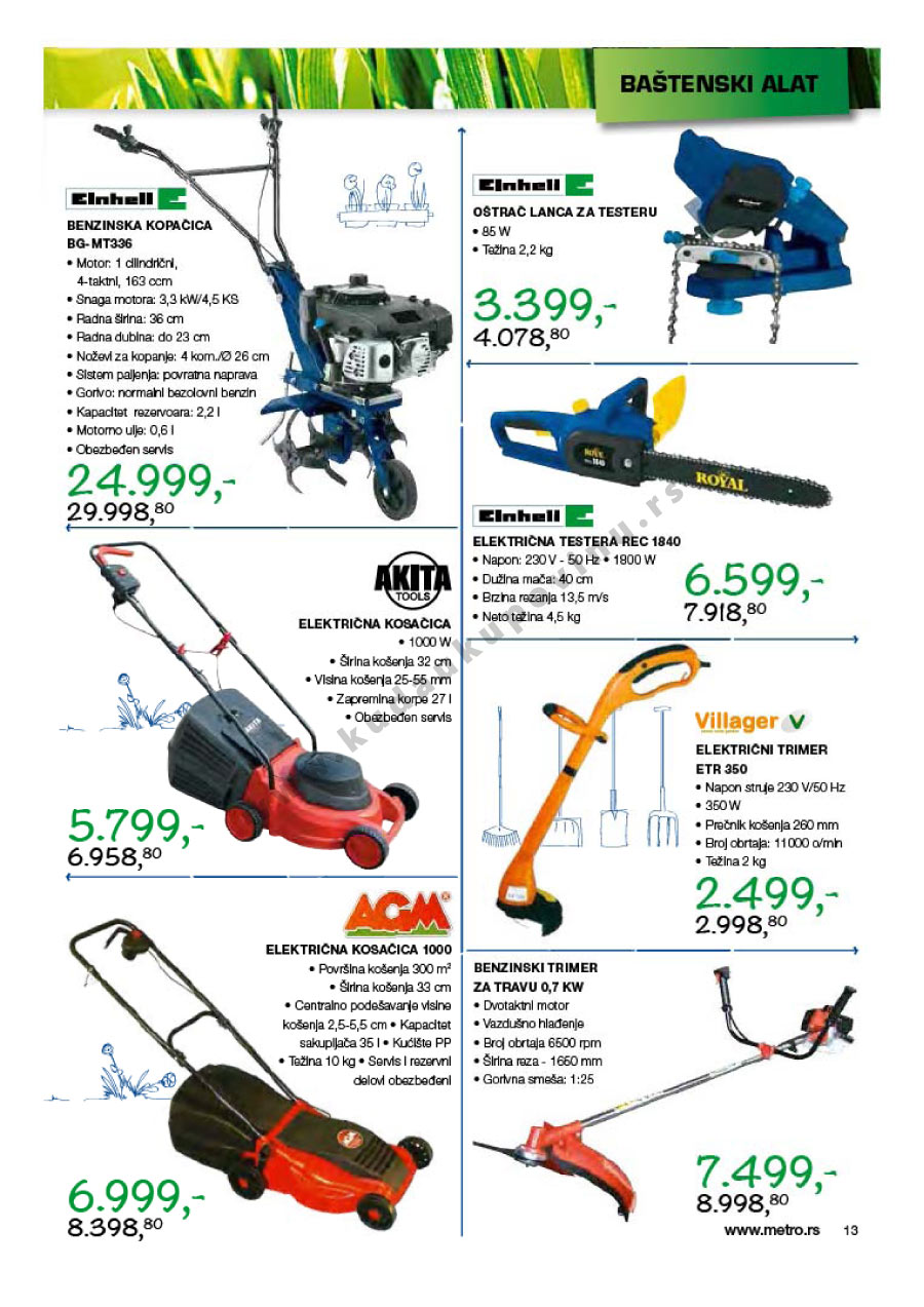 Katalog Akcija Baštenski Nameštaj