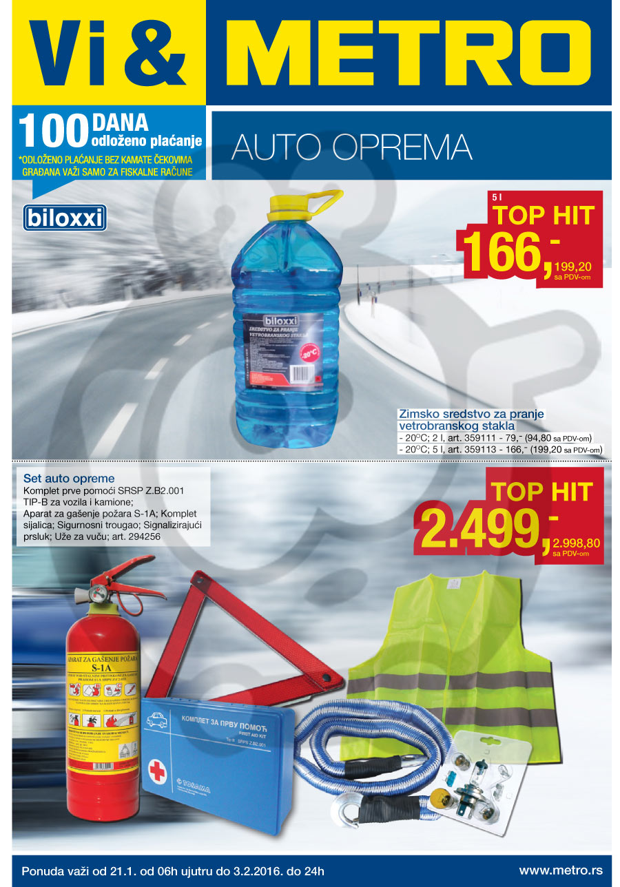 Akcija - Auto oprema
