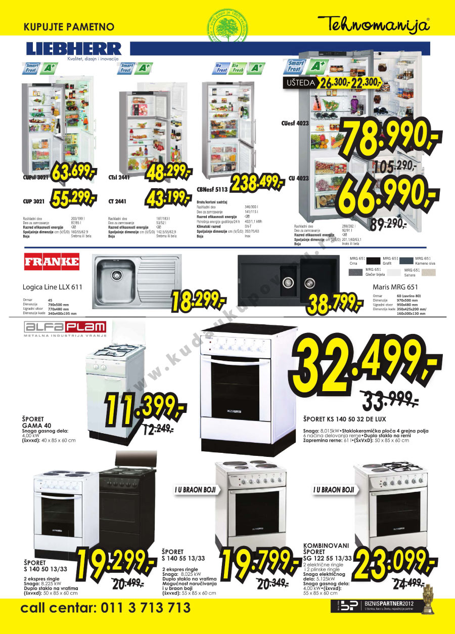 Katalog Akcija Bela Tehnika