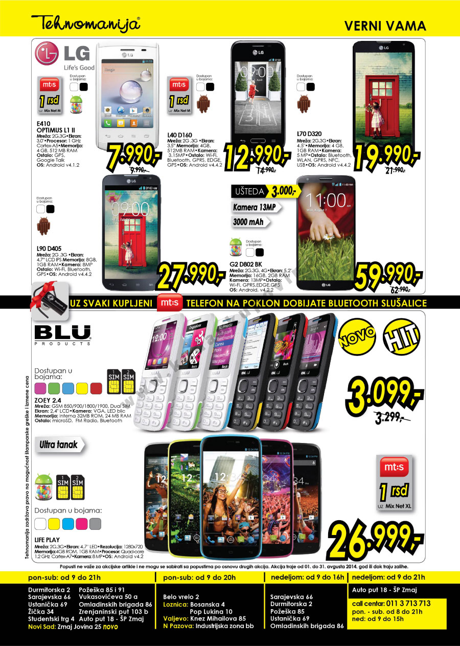 Katalog Akcija Telefoni I Tableti