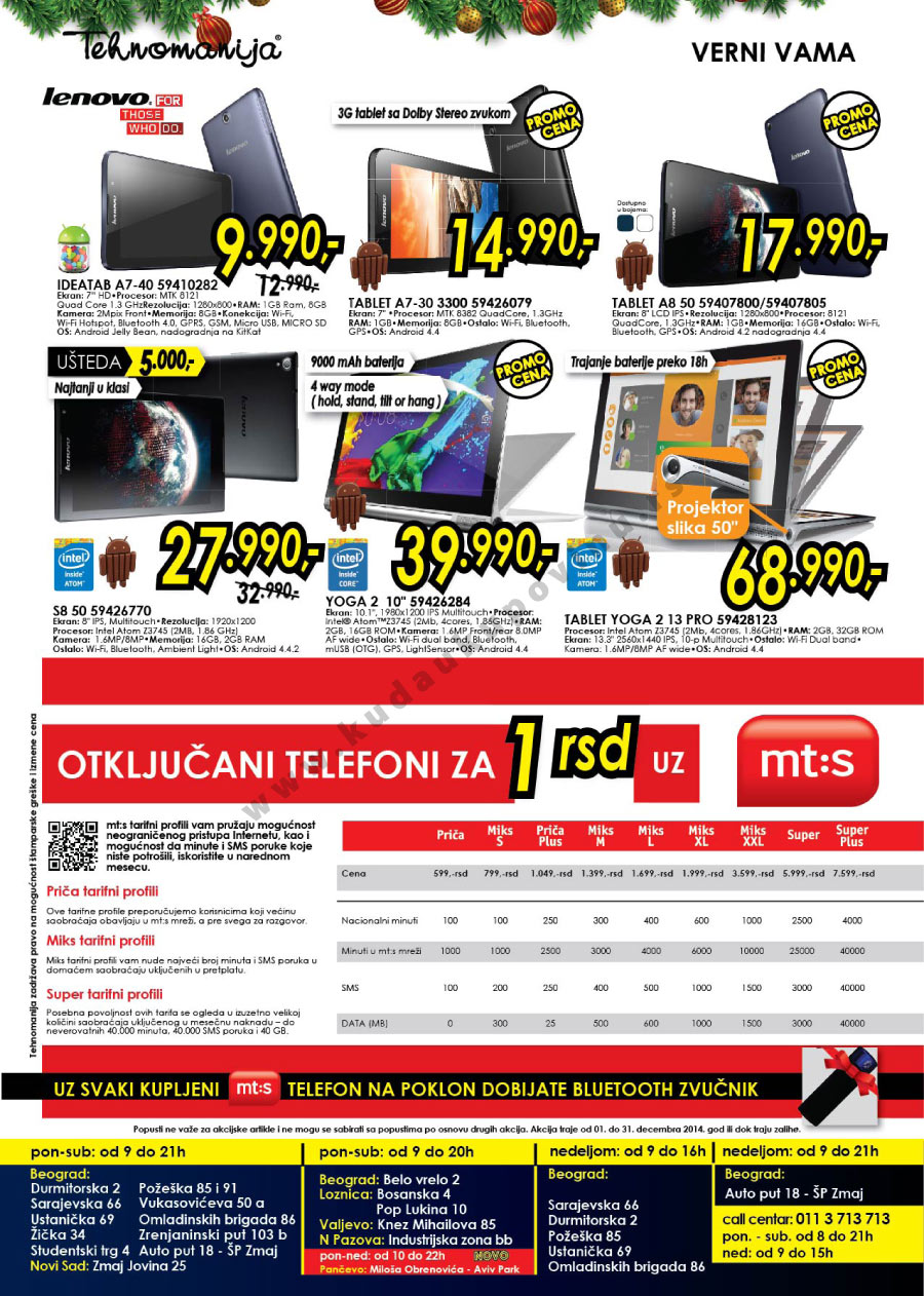 Katalog Akcija Telefoni I Tableti