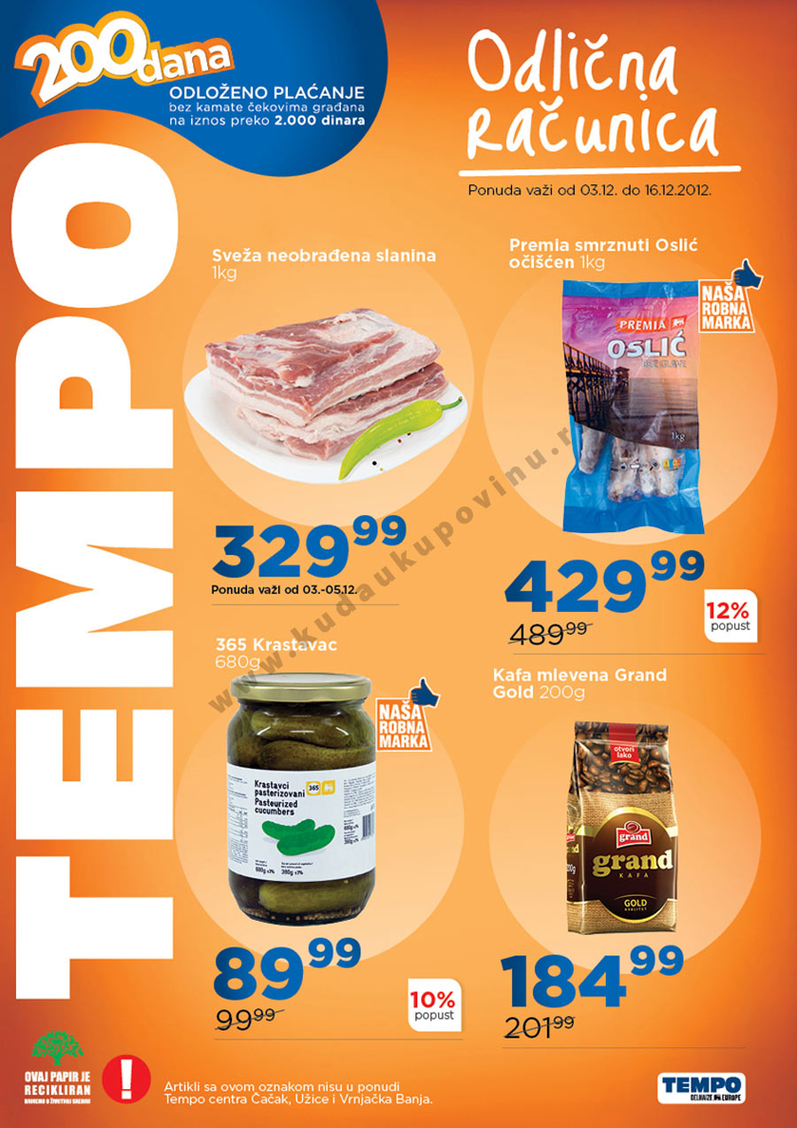 Katalog Akcija Hrana