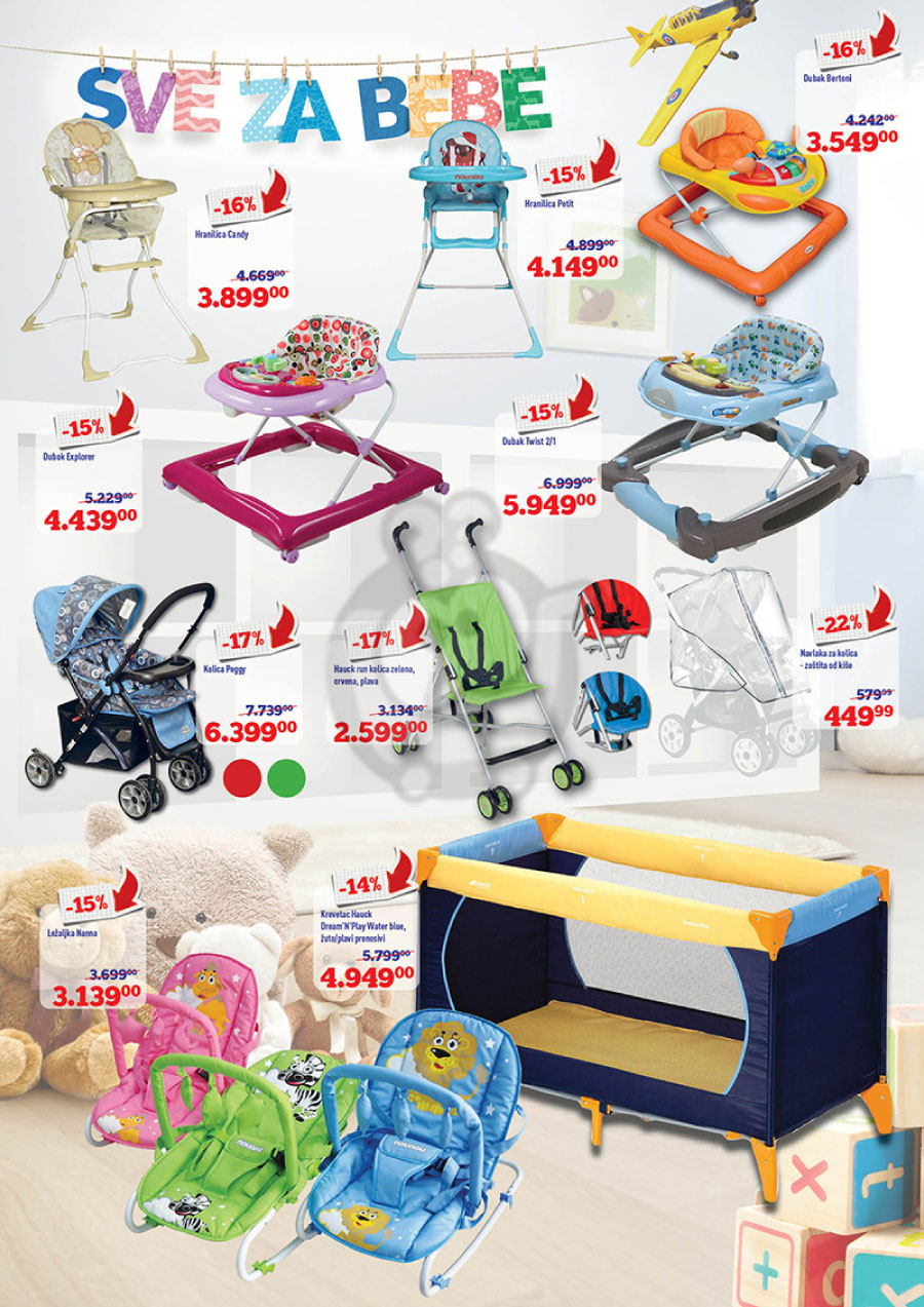 Tempo Hipermarket Akcija Sve za bebe 19.03. 15.04.2015. Kuda u Kupovinu