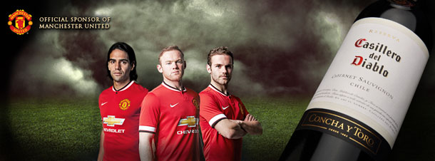 Casillero del Diablo vas vodi na utakmicu Manchester United-a