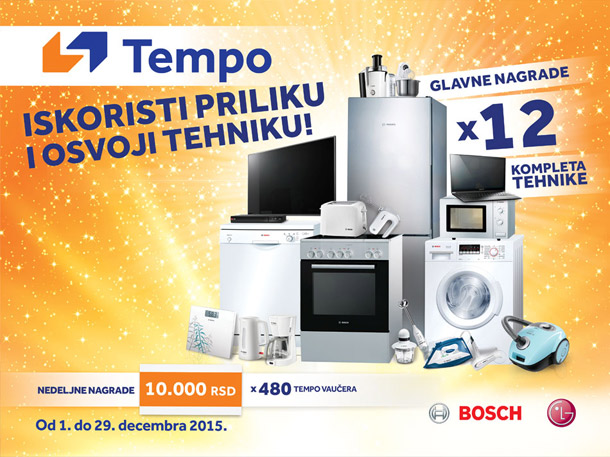 Velika Tempo nagradna igra!