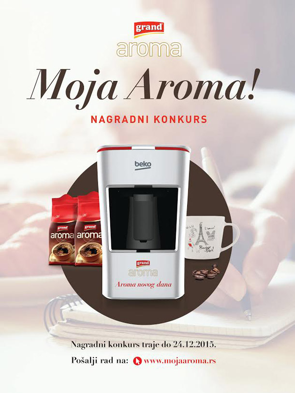 Nagradni konkurs Moja Aroma!