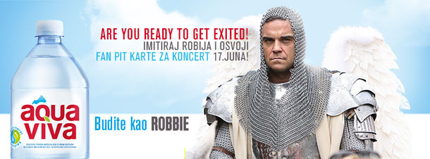 AQUA VIVA vas vodi na koncert Robija Vilijamsa!