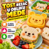 Tost rezač hleba-sendviča u obliku mede