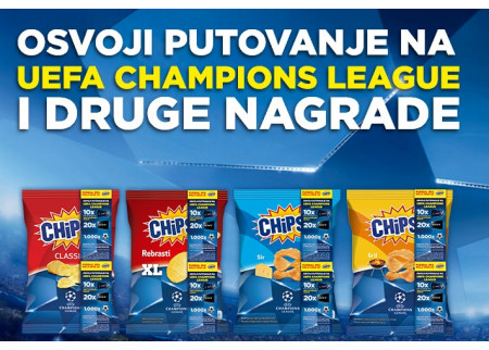 Chipsy Champions League nagradna igra