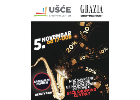 Grazia shopping night u Ušću