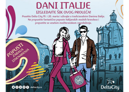 Dani Italije u Delta Cityju!
