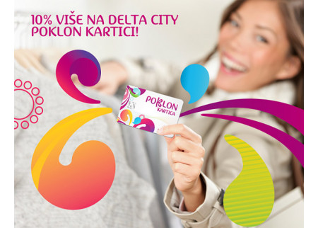 Najbolji poklon za 8. mart - Delta City Poklon kartica