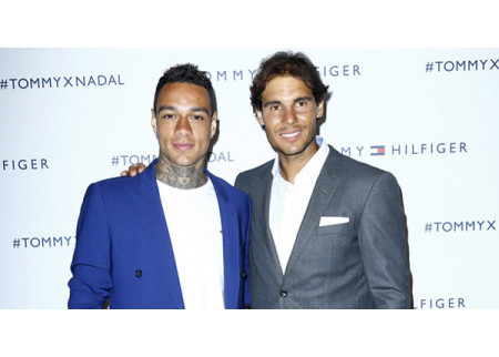 RAFAEL NADAL, brend ambasador TOMMY HILFINGERA, igrao na popo-up turniru u Parizu!