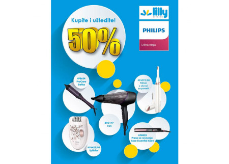 Lilly drogerie i Philips program lojalnosti