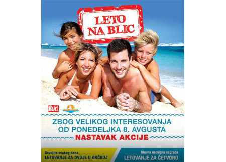 Nagradna igra : Leto na Blic