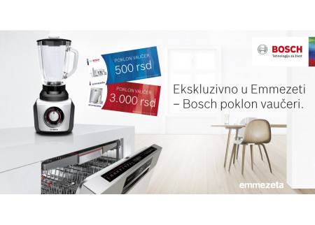 Ekskluzivno u Emmezeti: Bosch poklon vaučeri