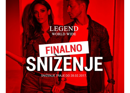 Sezonsko sniženje u prodavnici Legend