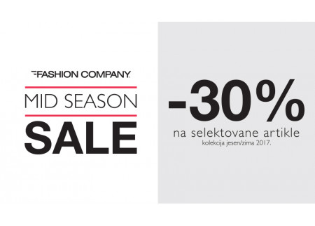 MID SEASON SALE U FASHION COMPANY PRODAVNICAMA