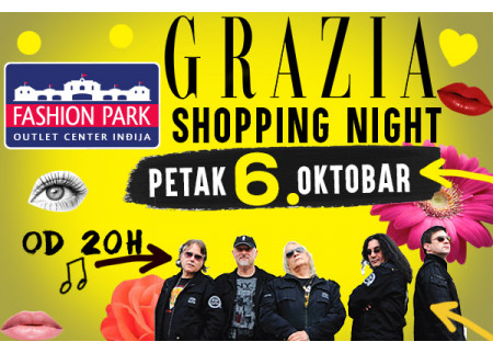 Grazia Shopping Night u Fashion Park Outletu, 6. Oktobar - prva jesenja noc kupovine