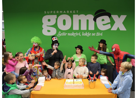 GOMEX: Obeležen prvi rođendan Supermarketa TOTAL u Šapcu