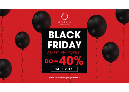 BLACK FRIDAY histerija u FORUM shopping centru