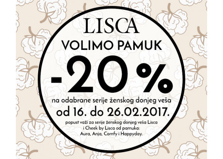 Lisca - VOLIMO PAMUK!