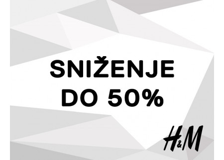 Sniženje do 50% u H&M-u!