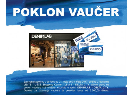 POKLON VAUČER DENIMLAB-a