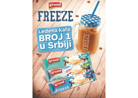 Leto uz najbolju ledenu kafu - Grand Freeze