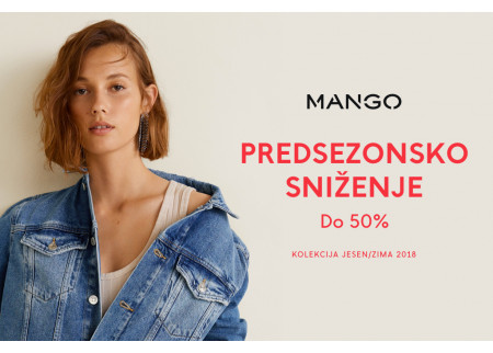  MANGO PREDSEZONSKO SNIŽENJE DO 50%