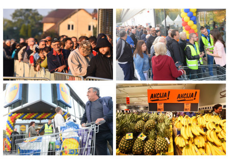 LIDL - 16 prodavnica, 11 gradova i ogroman broj posetilaca