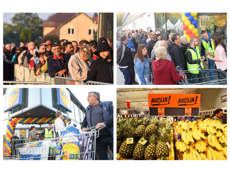 LIDL - 16 prodavnica, 11 gradova i ogroman broj posetilaca