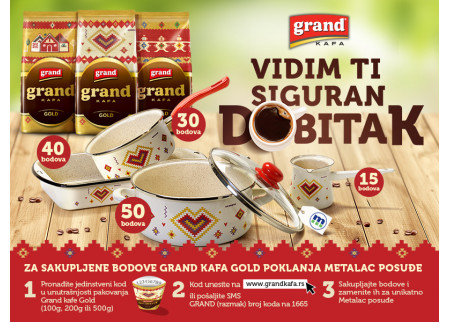 Počinje veliki program lojalnosti Grand kafe