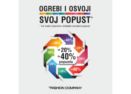 Fashion Company - OGREBI & OSVOJI POPUST DO 40%