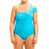 Jednodelni ženski kupaći kostim - PLUS SIZE - FEMME BLUE