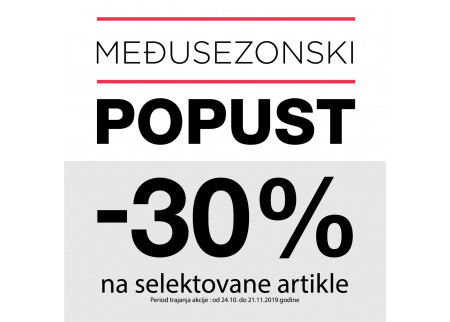 POČINJE MEĐUSEZONSKI POPUST U PRODAVNICAMA FASHION COMPANY