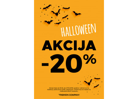 HALLOWEEN – VIKEND STRAŠNO DOBRIH POPUSTA