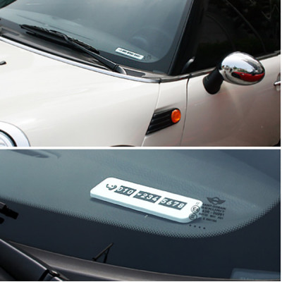 Kreativne kartice sa brojem telefona - za vozače automobila