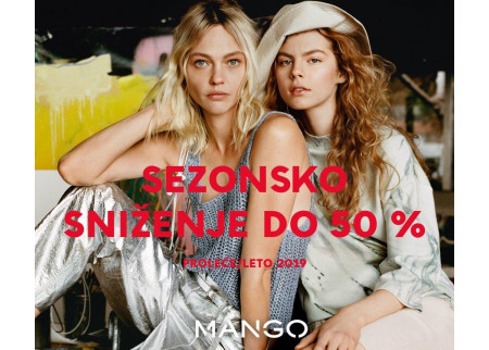 MANGO SEZONSKO SNIŽENJE DO 50% 