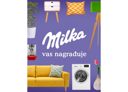 MILKA NAGRAĐUJE - Velika Milka nagradna igra 2020