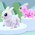 Rabbit lamp - Lampa u obliku zeke