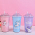 Unicorn cup - Čaša za piće sa slamkom