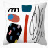 White Pattern Pillow - beli dekorativni jastuk 