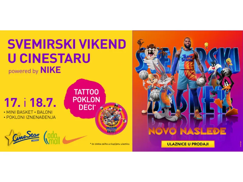 SVEMIRSKI BASKET STIŽE U ADA MALL