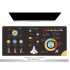 Galaxy P  - Edukativna svemirska podloga za miš i tastaturu 