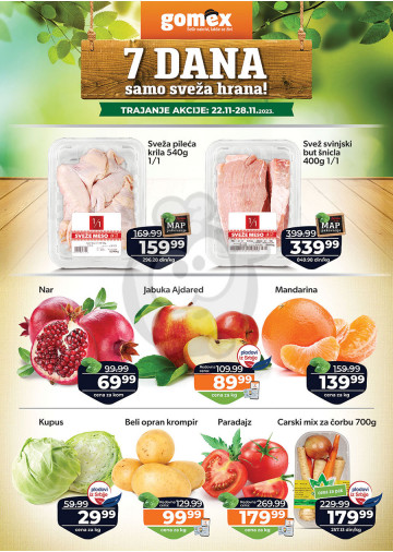 Nedeljna Akcija - Fresh