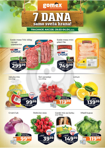 Nedeljna Akcija - Fresh