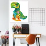 Dino Jungle Puzzle - Velika dinosaurus slagalica od 377 delova
